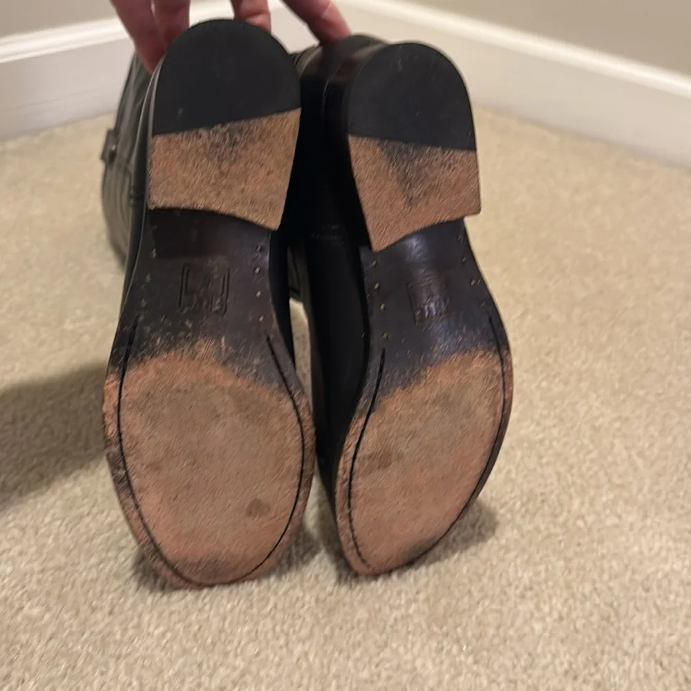 Black Frye Melissa Button in Black Size 9 - Picture 3 of 4